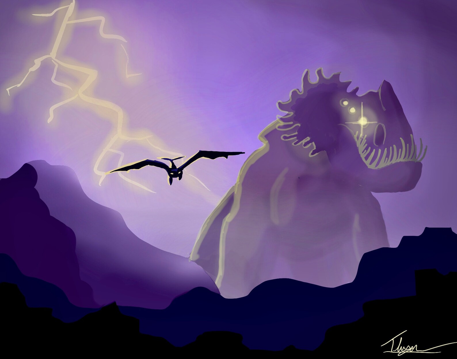 How to Train Your Dragon Print Toothless Wall Art HTTYD Poster Etsy