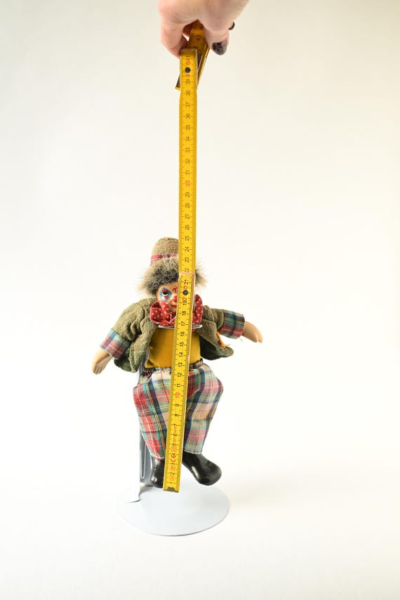 ヴィンテージレア磁器ピエロコレクターアイテム、フランス製、1970年代