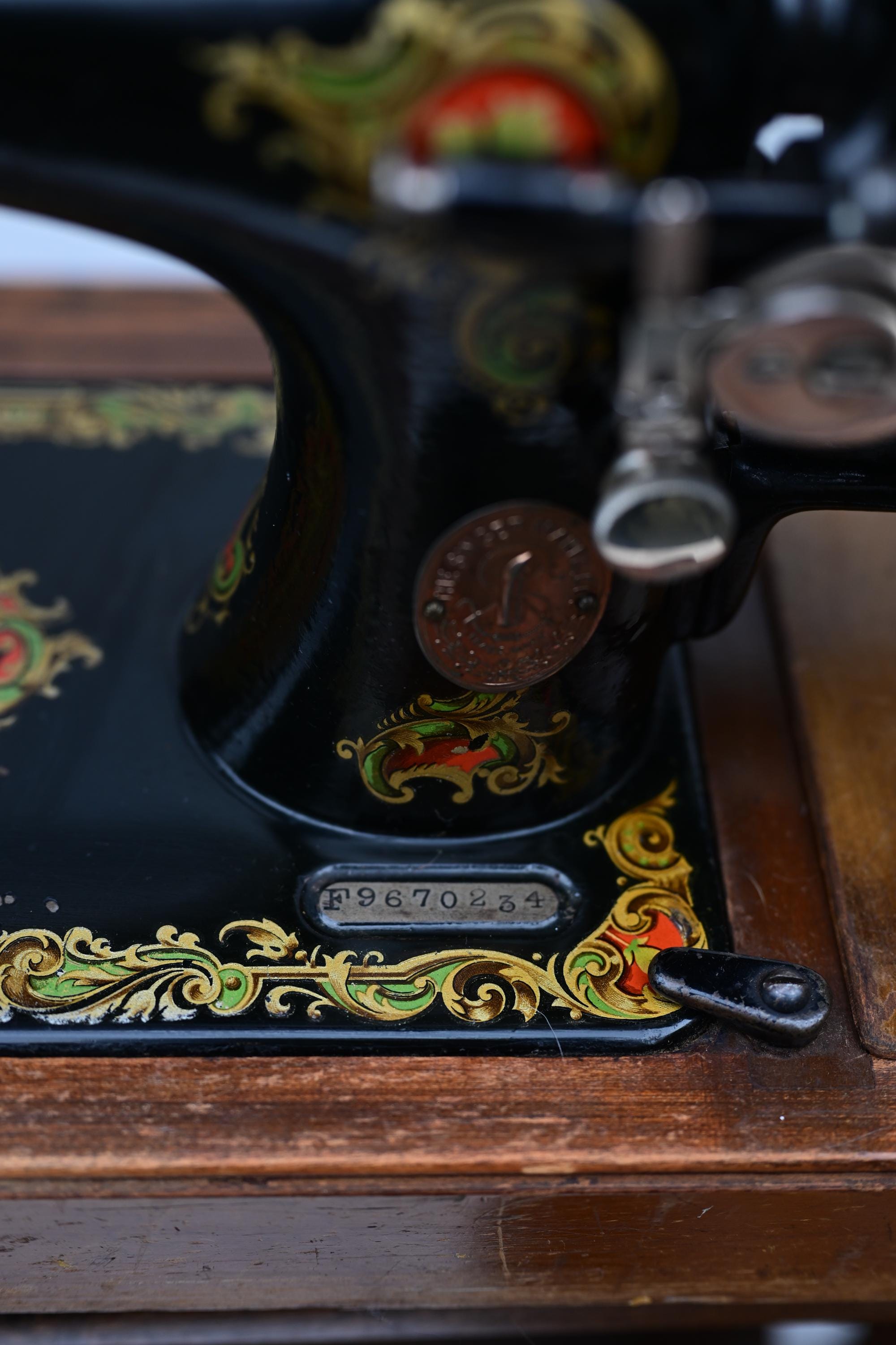1920 年代のアンティーク シンガー ミシン F9670234。 - Etsy 日本