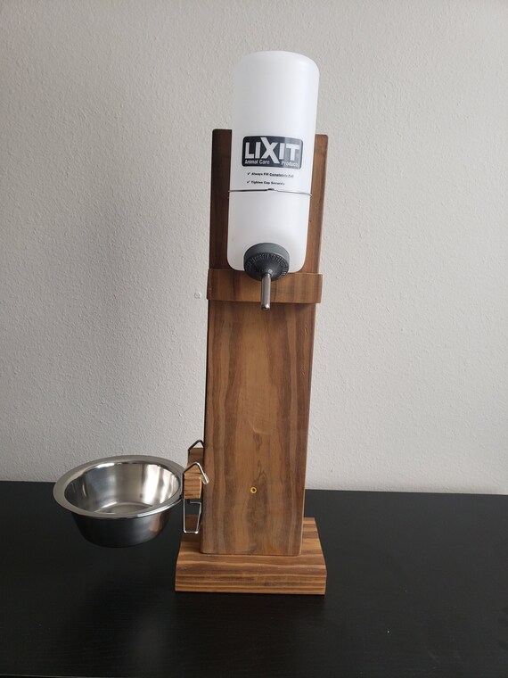 Small Pet Water Bottle Holder/Stand Etsy