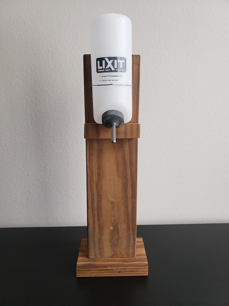Small Pet Water Bottle Holder/stand Etsy