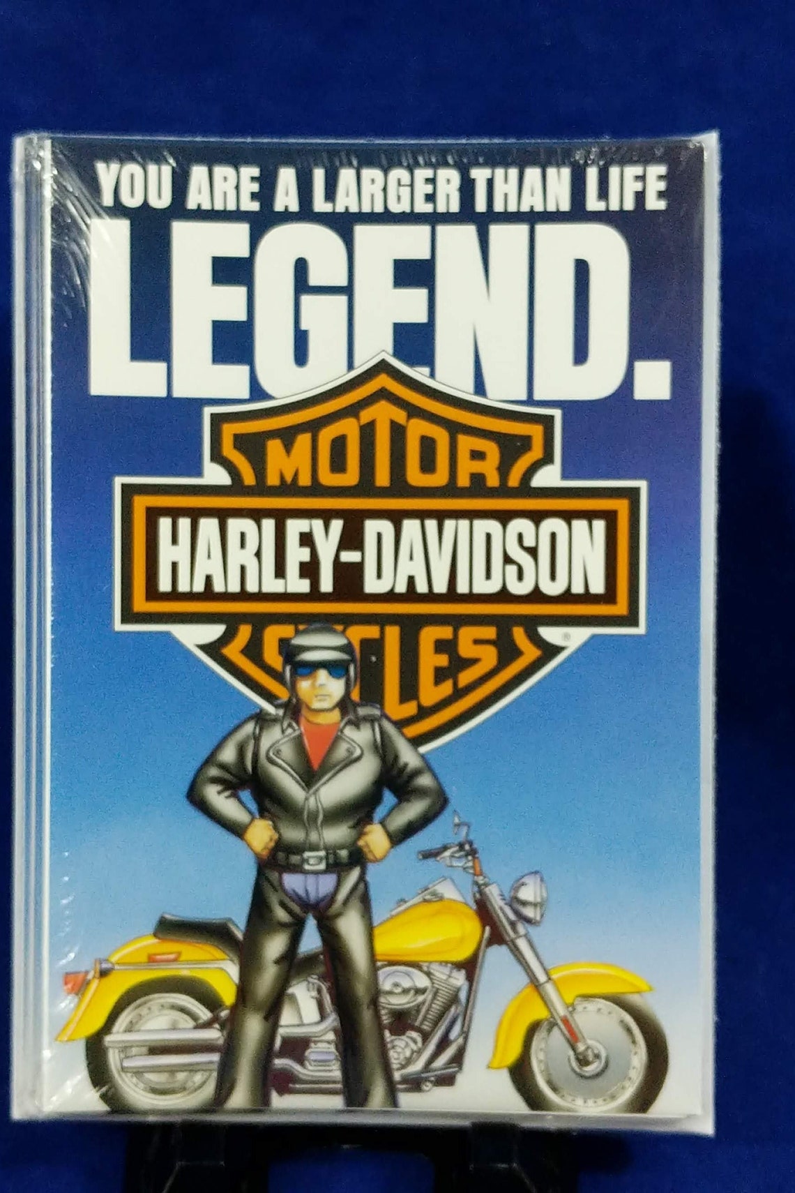 Harley-davidson Birthday Greeting Card W140 - Etsy