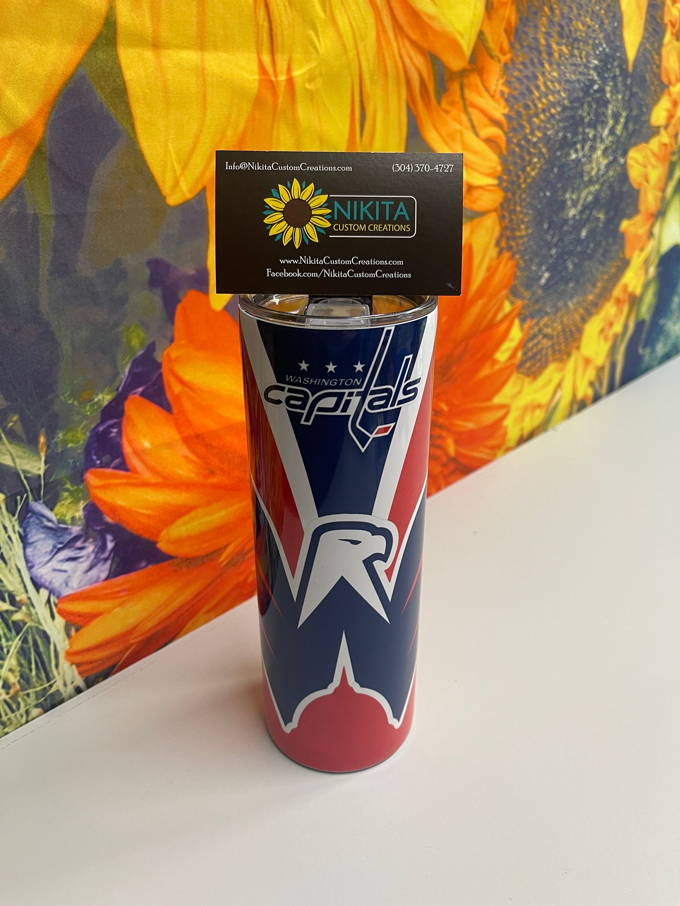 Washington Capitals Tumbler 20 Oz or 30 