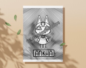 Ankha Kolorowanka-Przejście dla zwierząt