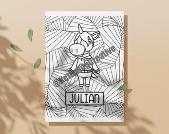 Julian Kolorowanka-Animal Crossing