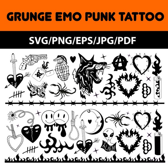 Small punk tattoos - Bronctattooaus.com