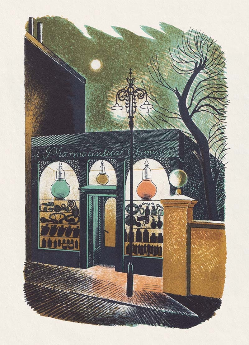 The Eric Ravilious High Street Postcard Collection (part II). - Etsy UK