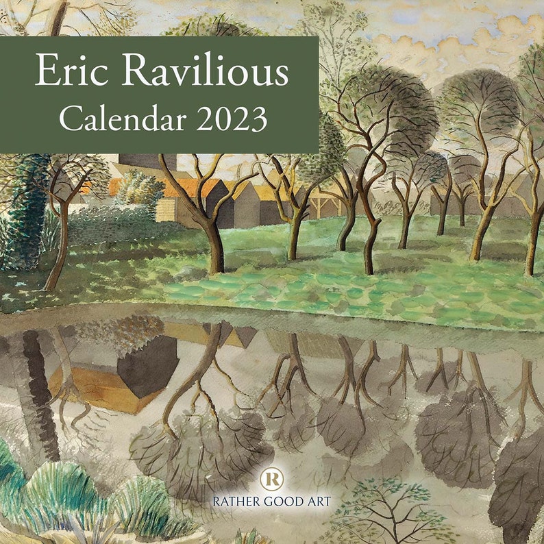 Eric Ravilious Calendar 2023 Etsy