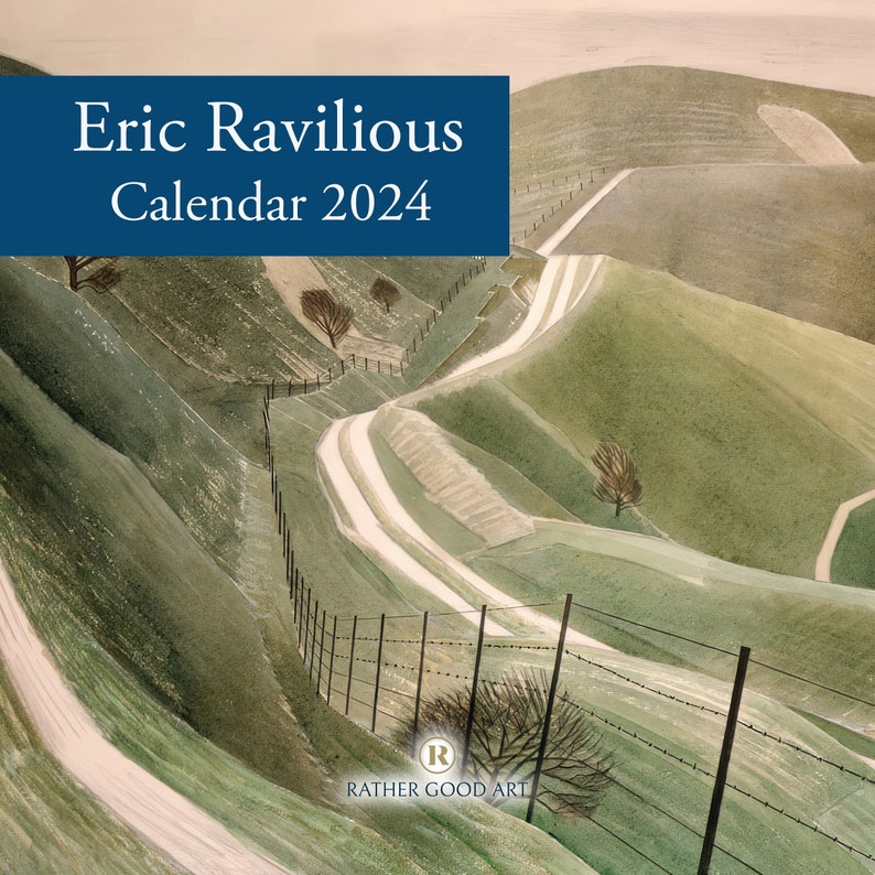 The Eric Ravilious Wall Calendar 2024. Etsy