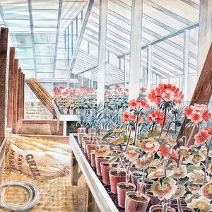 Eric Ravilious, ‘Geraniums and Carnations’ Greeting Cards