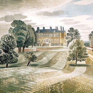 Eric Ravilious ‘Buscot Park’ Greetings Card