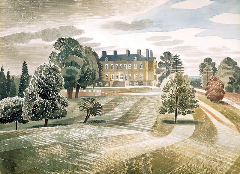 The Eric Ravilious Country House Collection. - Etsy