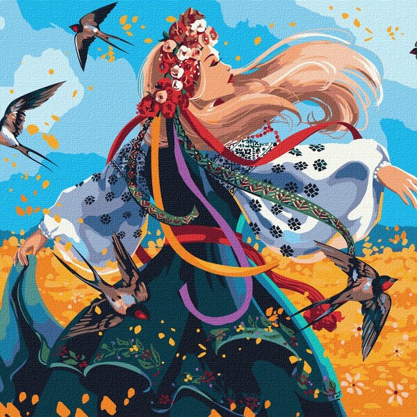 Paint by Number Kit Etsy