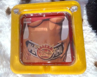 Ween - Chocolate and Chesse Glow in the Dark Ashtray