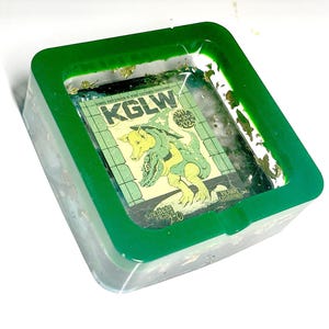 KGLW - Jason Concert Poster Green Ashtray