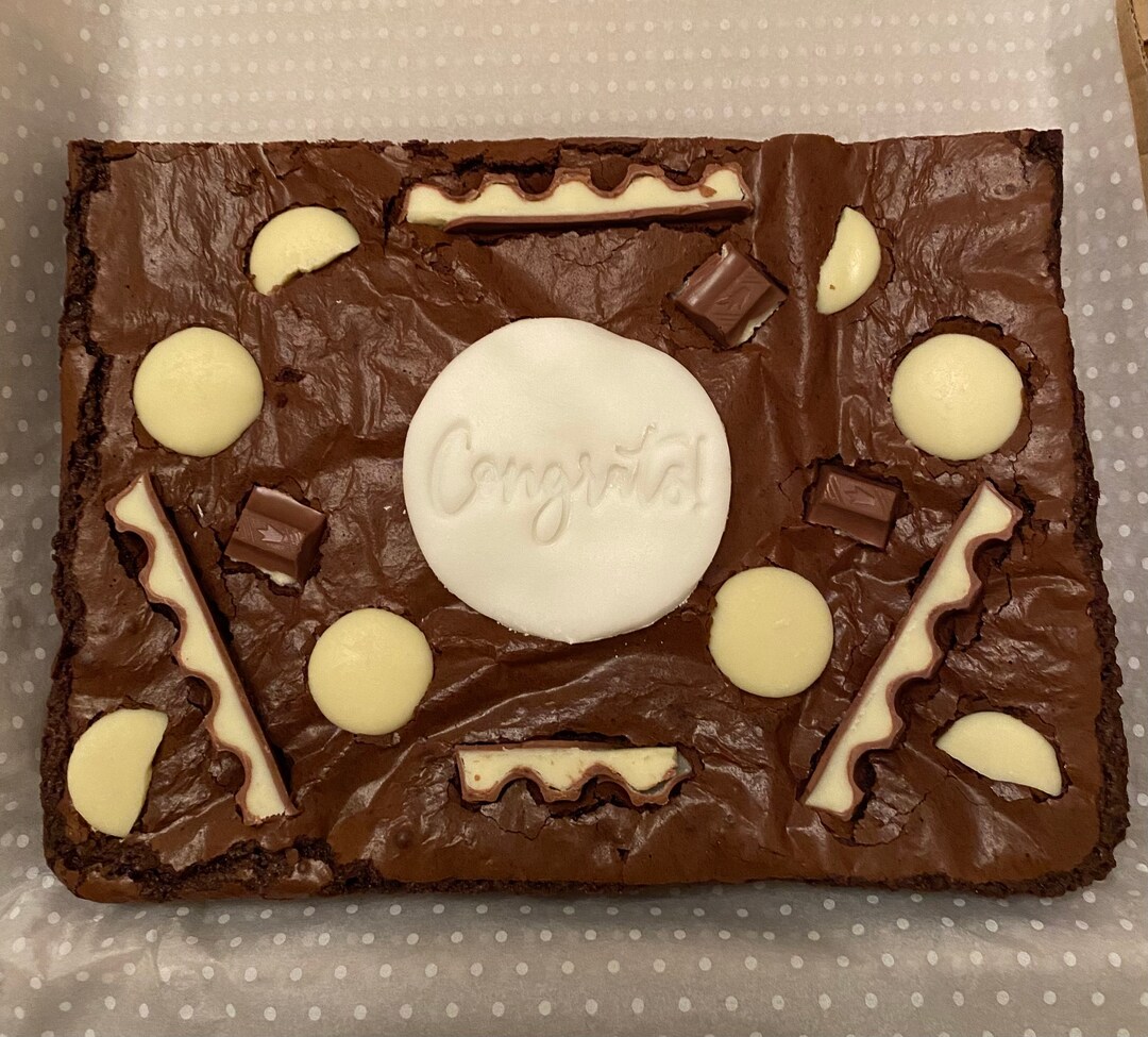 Postbox Brownie Slab Fully Loaded Kinder Postal Letterbox Etsy UK