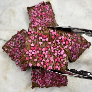 Brownies blondies Letterbox postal gift present anniversary chocolate gift image 2
