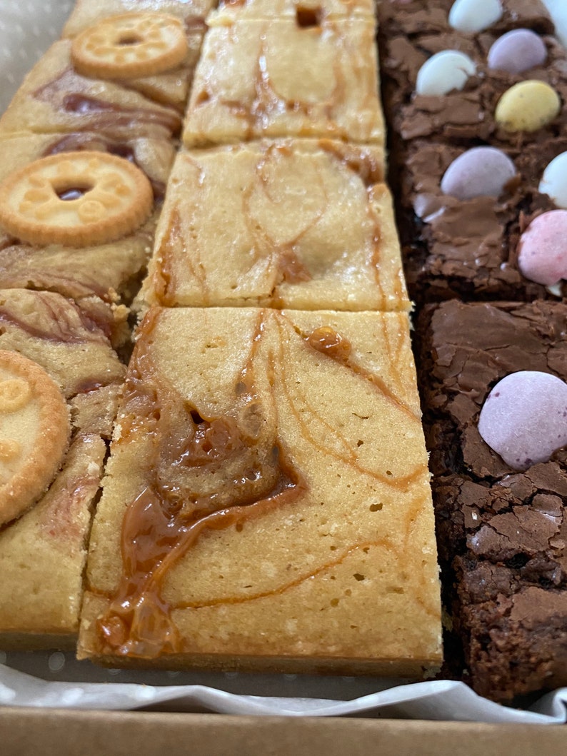 Postal Brownies & Blondies Letterbox Brownies Etsy UK