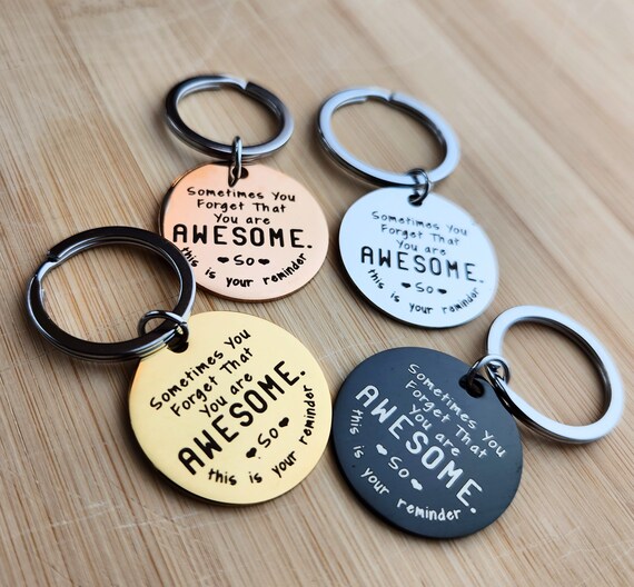 Allpeak Teacher Appreciation Keychain - Christmas Gifts For Teachers, Funny & Heartfelt Thank You Present