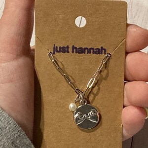 Pinky swear promise necklace