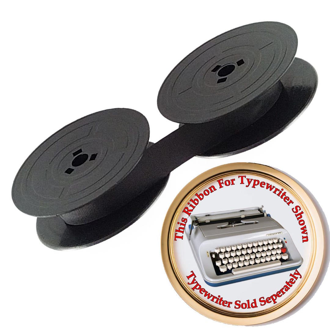 New Black Ink Ribbon for an Underwood 378 Typewriter Olivetti - Etsy