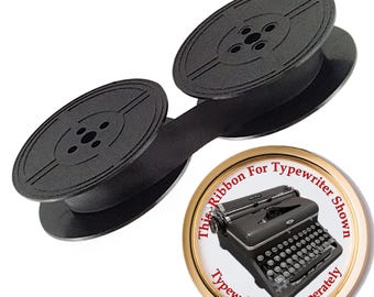 New Black Ink Ribbon for a 1940s Royal Quiet De Luxe Typewriter