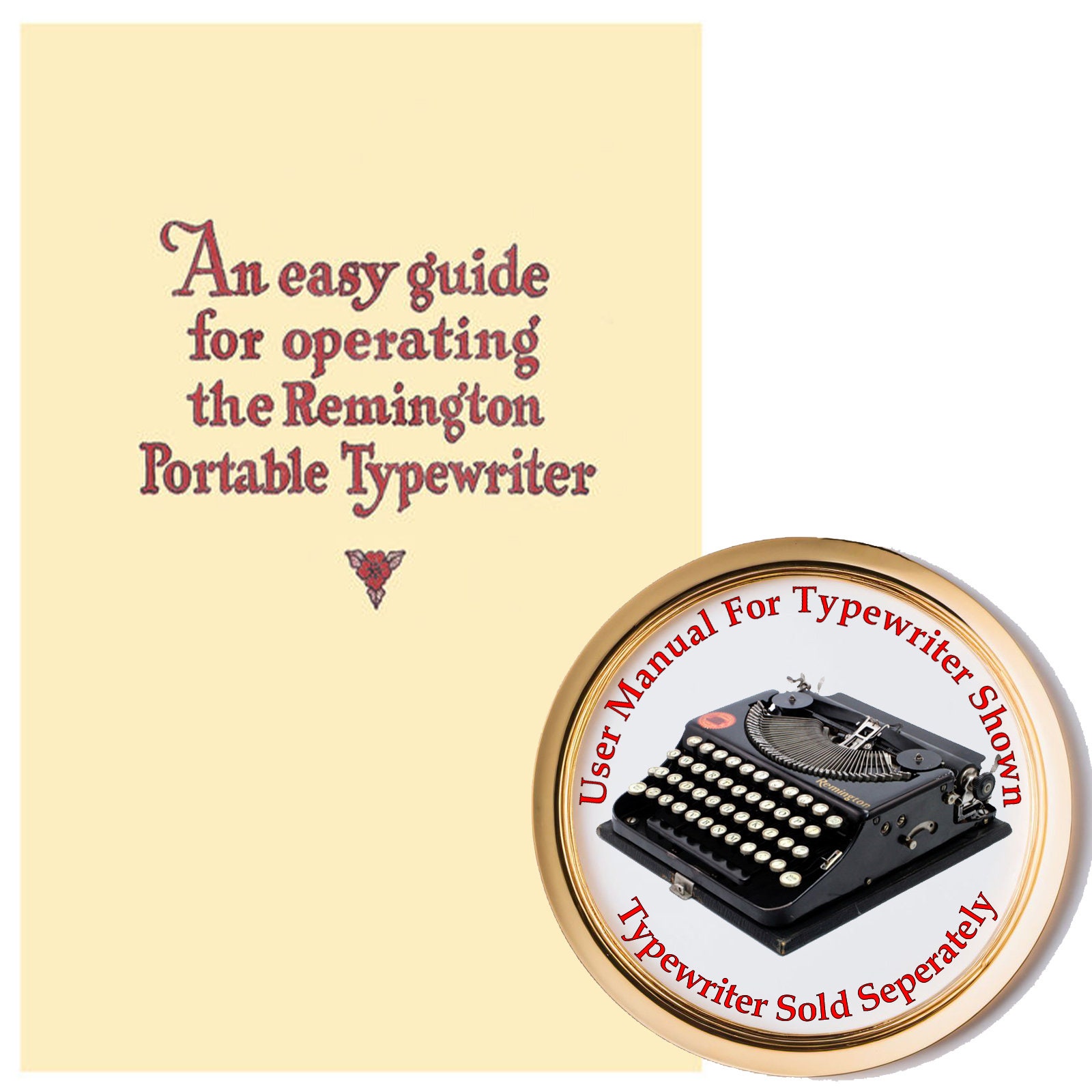 Remington Portable Typewriter - Etsy