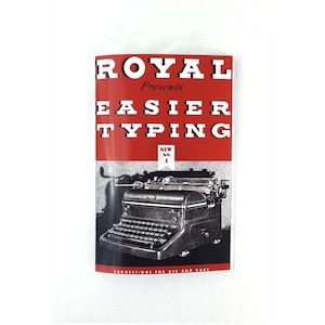 Royal KMM Typewriter User Instruction Manual