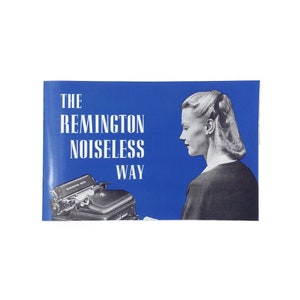 Remington Noiseless 10 Typewriter User Instruction Manual