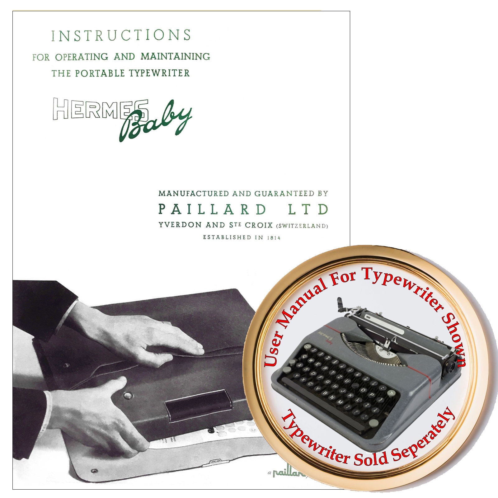 Hermes Baby Typewriter - Etsy