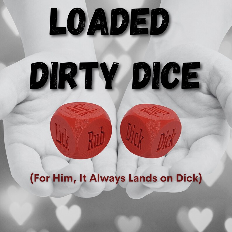 Loaded Dirty Dice Naughty Dice Adult Game Party Game Etsy