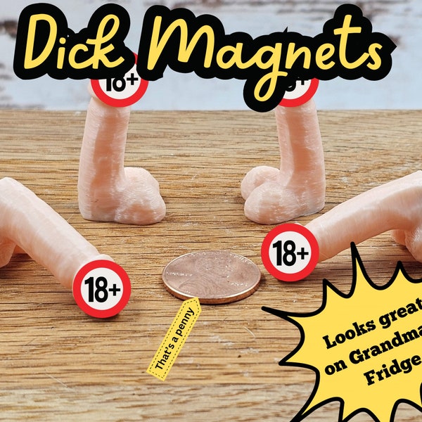 Dick Magnets, More realistic, Cock Magnet, Richard Magnet, Fridge Magnet