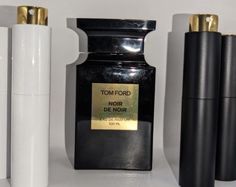 Tom Ford Noir De Noir 10ml Decanted Eau De Parfum EDP Travel Spray Glass Atomizer 10ml