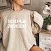 Gildan 18000 Mockup | Gildan Sand Sweatshirt Mockup | Sweatshirt Model Mockup | Gildan Sand | 18000 Sand | Simple Mockup