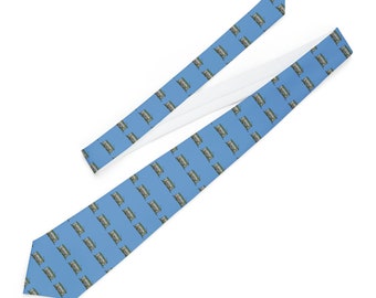 NOLA Street Car Necktie - Blue