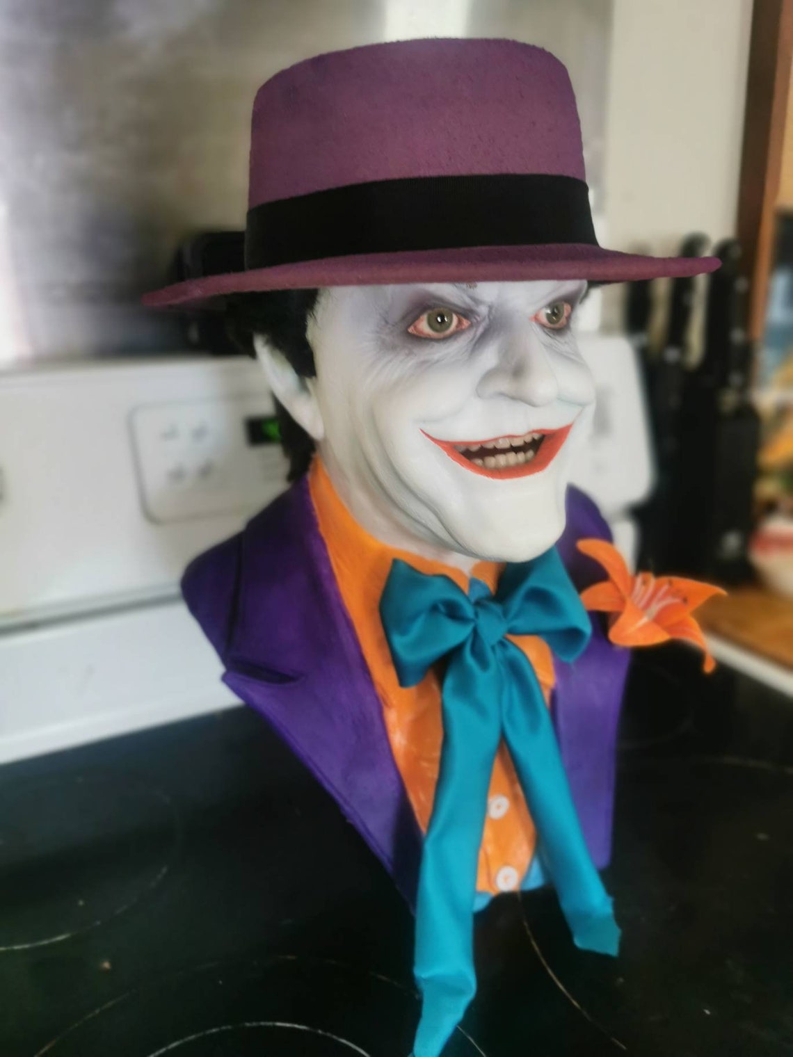 89 jack Nicholson joker resin plastic bust made to order Etsy