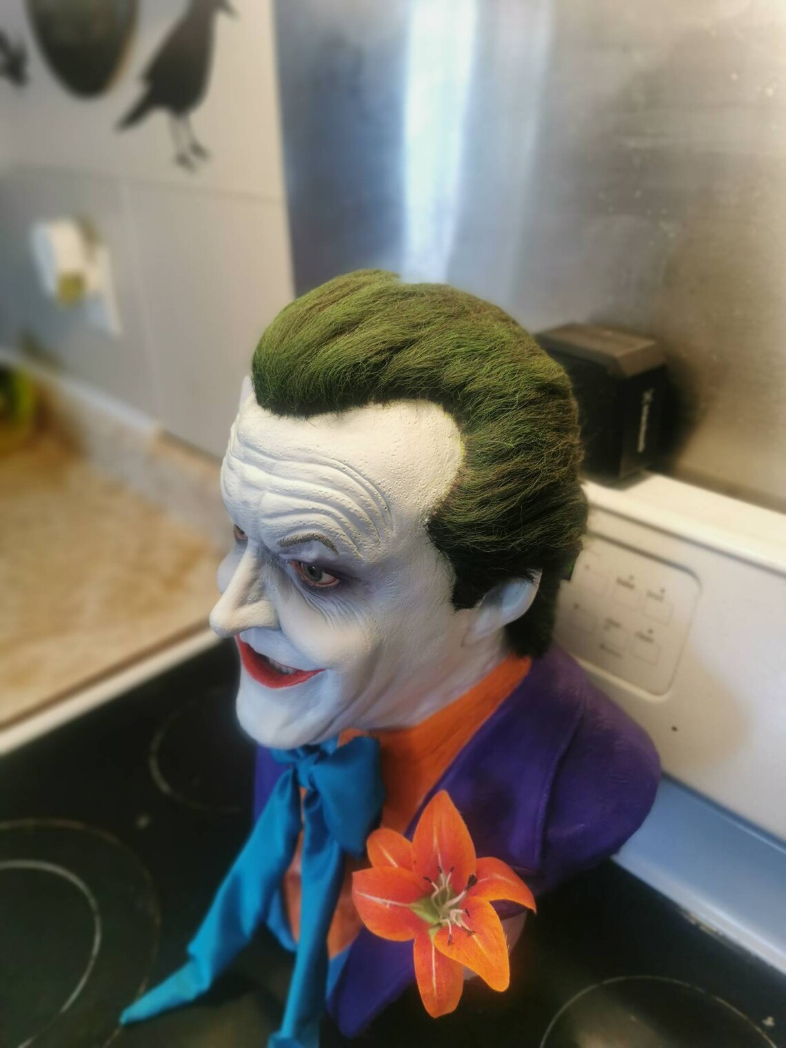 89 jack Nicholson joker resin plastic bust made to order Etsy