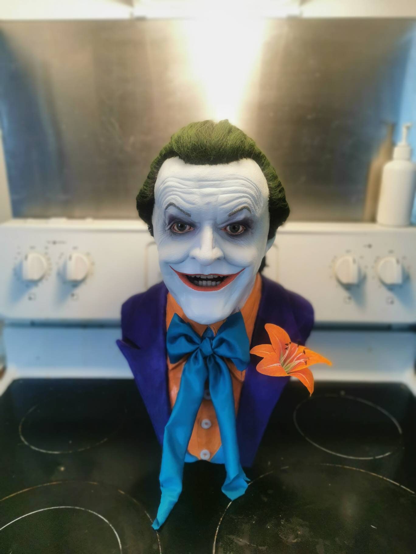 89 jack Nicholson joker resin plastic bust made to order Etsy