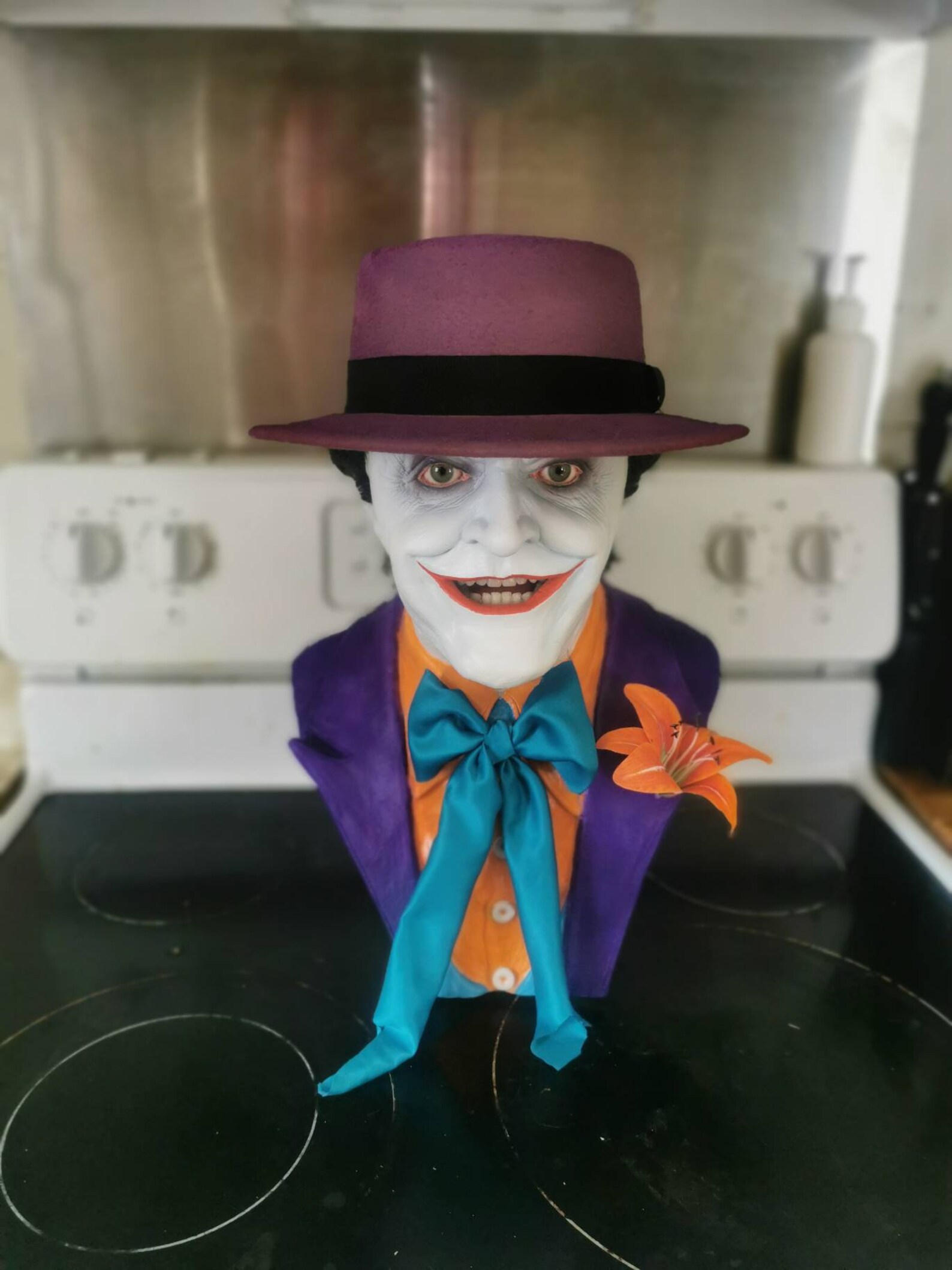 89 jack Nicholson joker resin plastic bust made to order Etsy