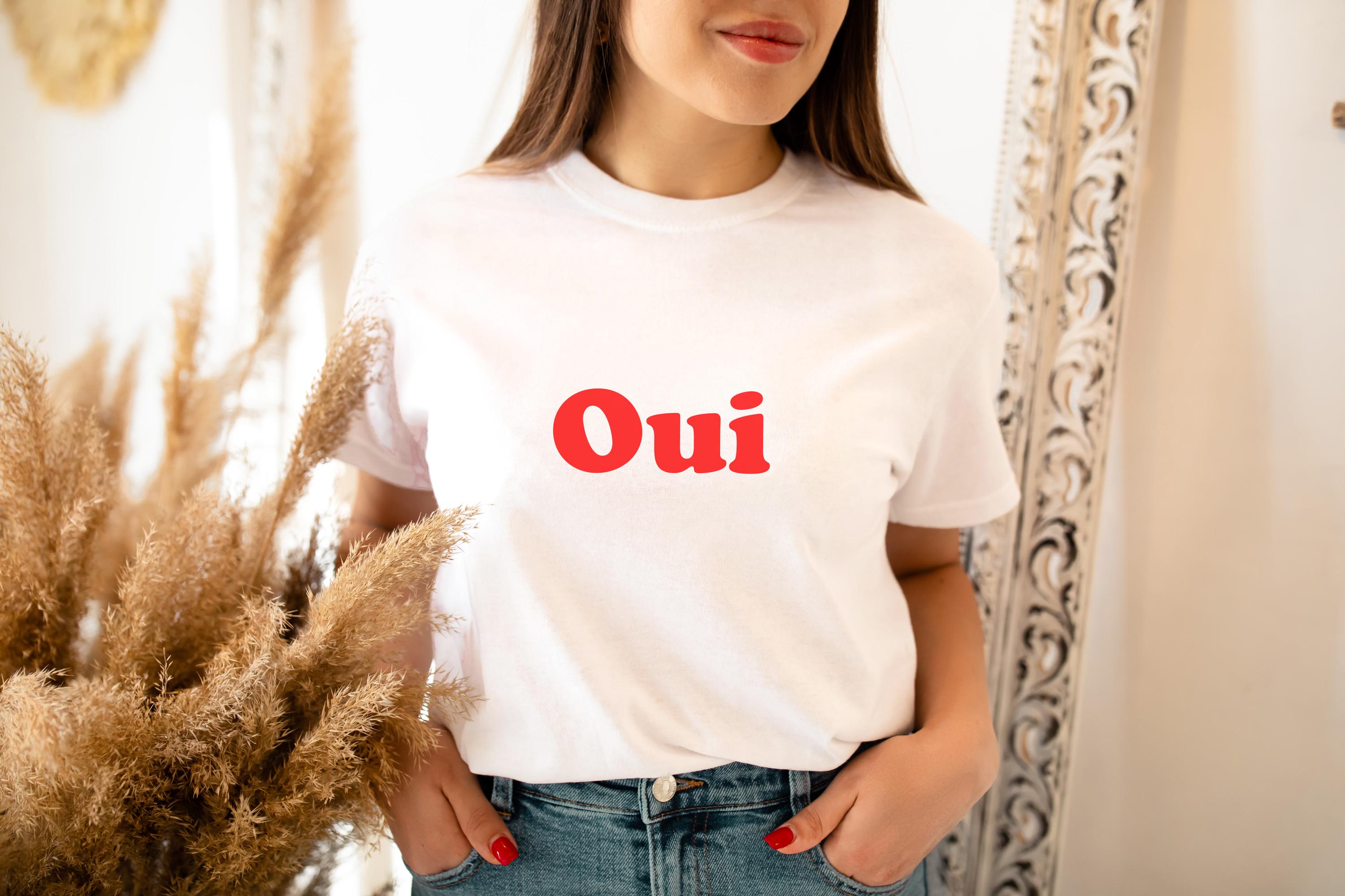 Oui Non Tshirt Australia