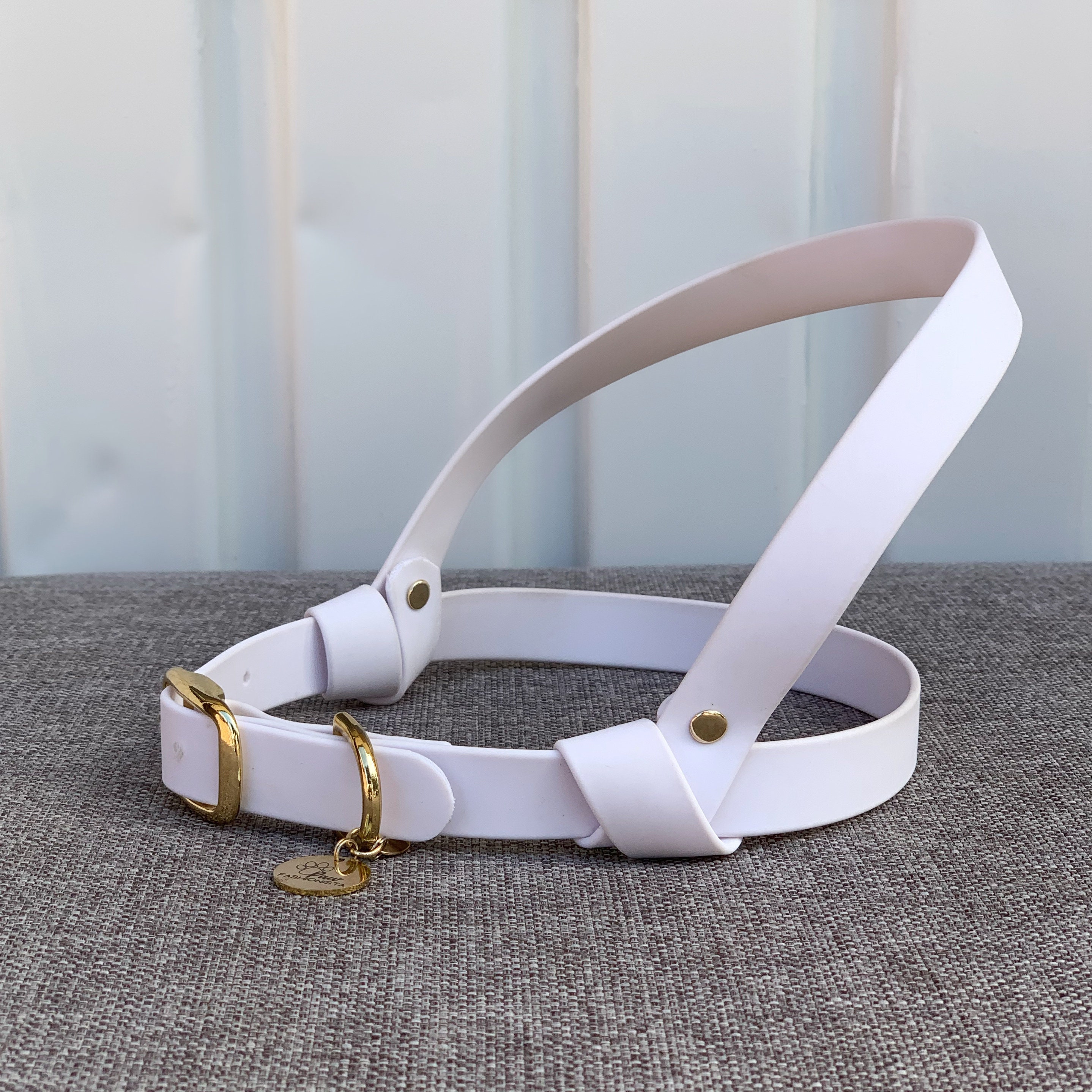 Biothane Dog Strap Harness Vegan Leather Harness Waterproof Etsy