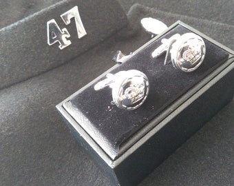 Genuine Historic South Yorkshire Police Tunic Button Cufflinks. Very Smart And Handmade in the UK.