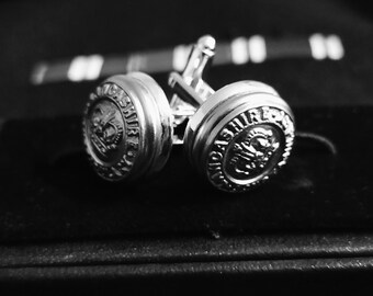 Historic Lancashire Constabulary Police Tunic Button Cufflinks.