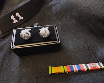 Historic Scottish Police Service Tunic Button Cufflinks. Handmade and very smart.