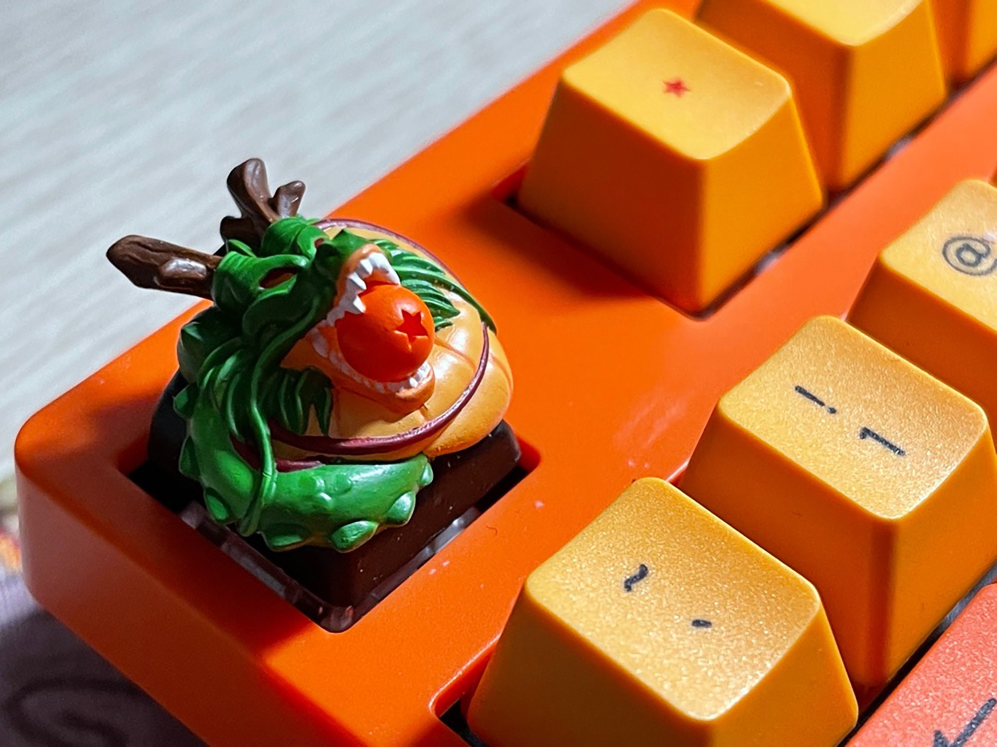 Keycap Dragonballs Special Handmade Gift for Comic Fans Etsy
