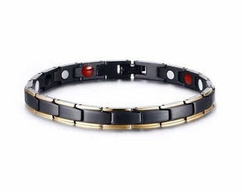 Stainless Steel Magnetic Therapy Bracelet