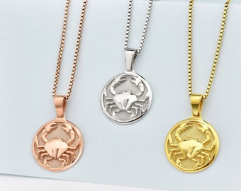 Details about Polished Rose Gold Cancer Zodiac Sign Rectangular Pendant Necklace Details about Polished Rose Gold Cancer Zodiac Sign Rectangular Pendant Necklace