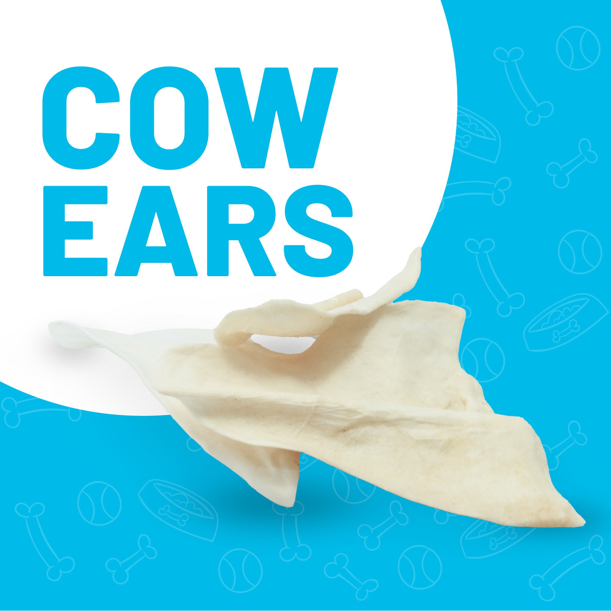 Cow Ears for Dogs Long Lasting for Medium and Large Dogs 100 Etsy