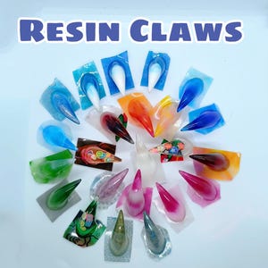 Fursuit Cosplay Paw Claws Resina di Grado A e B