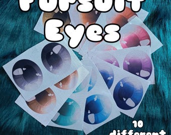 Fursuit Eyes Toony Multiple Colors